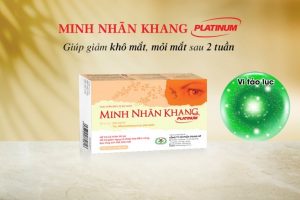 Minh Nhãn Khang Platinum – Giải pháp loại bỏ khô mỏi mắt sau 2 tuần