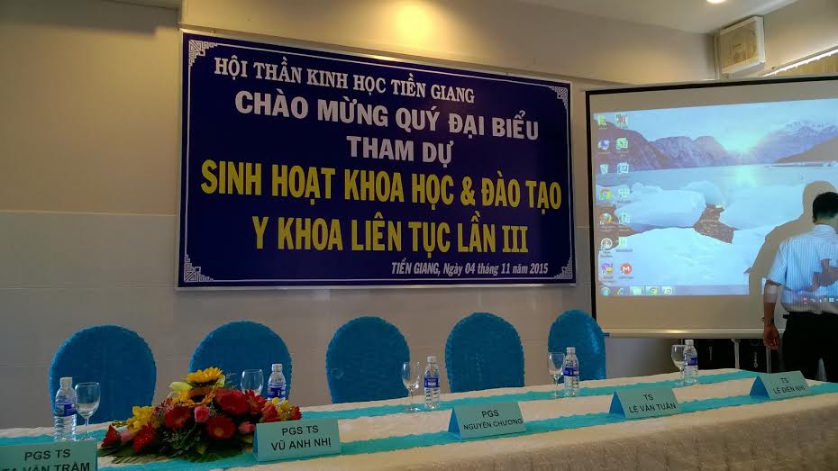 Hội Thần kinh học tỉnh Tiền Giang sinh hoạt khoa học và đào tạo y khoa
