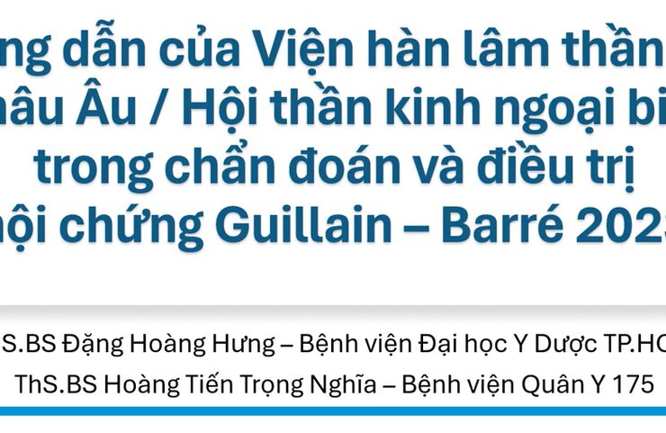 10 Cập nhật chẩn đoán điều trị Gullain Barre