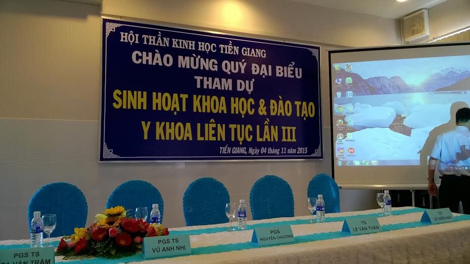 Hội Thần kinh học tỉnh Tiền Giang sinh hoạt khoa học và đào tạo y khoa