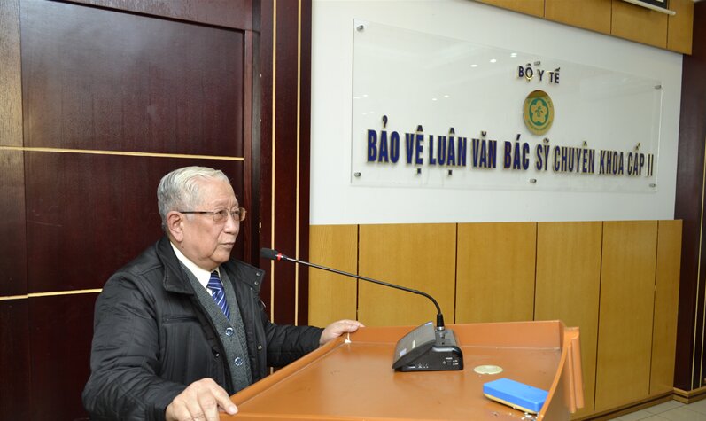 Lễ bảo vệ Luận văn bác sỹ chuyên khoa II đầu tiên