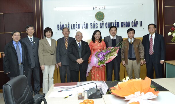 Lễ bảo vệ Luận văn bác sỹ chuyên khoa II đầu tiên