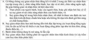 Đơn vị sa sút trí tuệ tại bệnh viện đa khoa